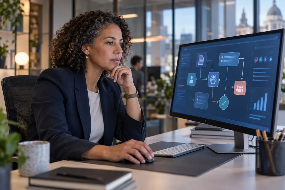 AI governance intelligence represented as an evidence-led decision system.